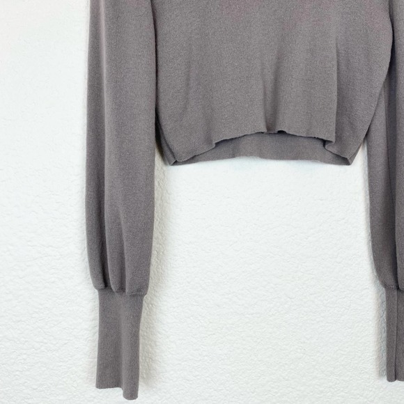 Aritzia Wilfred Rebecca Cropped Turtleneck Sweater Size S - Picture 8 of 11